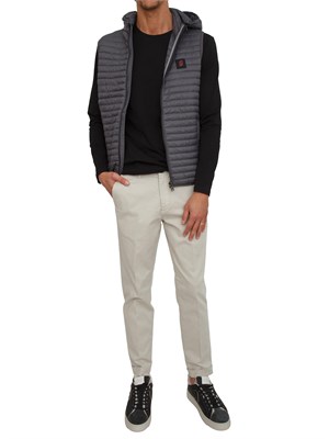 Giubbino gilet imbottito Liu Jo uomo in nylon grigio in UOMO