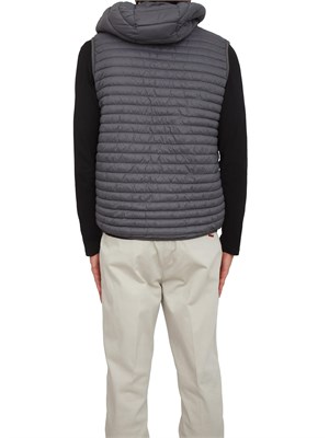 Giubbino gilet imbottito Liu Jo uomo in nylon grigio in UOMO