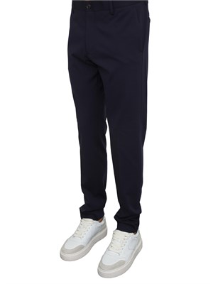 Pantaloni Liu Jo uomo in jersey di viscosa blu in UOMO