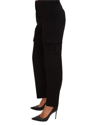 Pantaloni Blugirl in cady mano calda neri in DONNA