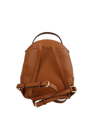 Zaino Liu Jo in ecopelle martellata marrone in DONNA