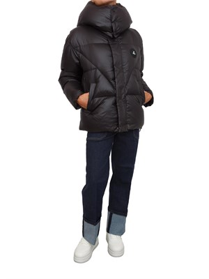 Giubbino Peuterey per Tony Effe modello unisex in nylon lakkÈ nero in DONNA