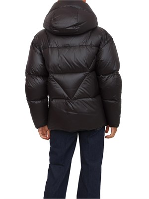 Giubbino Peuterey per Tony Effe modello unisex in nylon lakkÈ nero in DONNA