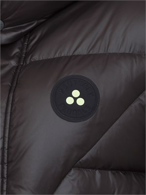 Giubbino Peuterey per Tony Effe modello unisex in nylon lakkÈ nero in DONNA