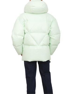 Giubbino Peuterey per Tony Effe modello unisex in nylon lakkÈ verde in DONNA