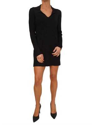 Abito Blugirl in viscosa stretch nera in DONNA