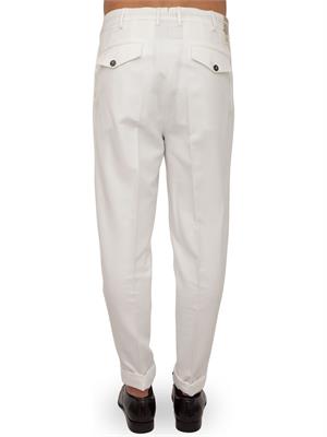 PANTALONE CASUAL PT01 BIANCO in UOMO