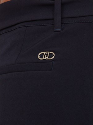 Pantaloni Liu Jo donna in tessuto blu in DONNA