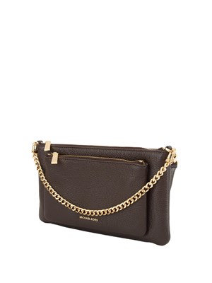 Borsa Jet Set di Michael Michael Kors in pelle marrone in DONNA