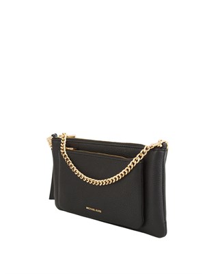 Borsa Jet Set di Michael Michael Kors in pelle nera in DONNA