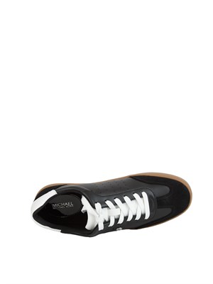 Sneaker Scotty Michael Michael Kors in pelle nera e suola gomma in DONNA