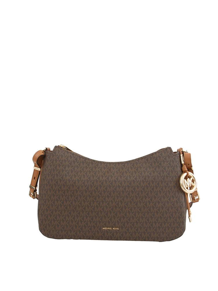 Borsa Nolita Michael Michael Kors marrone logo
