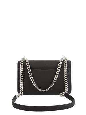 Borsa Claire di Michael Michael Kors in pelle martellata nera in DONNA