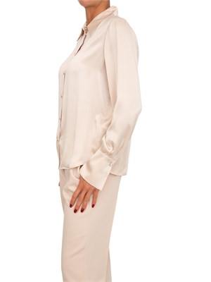 Camicia Blugirl in raso rosa in DONNA