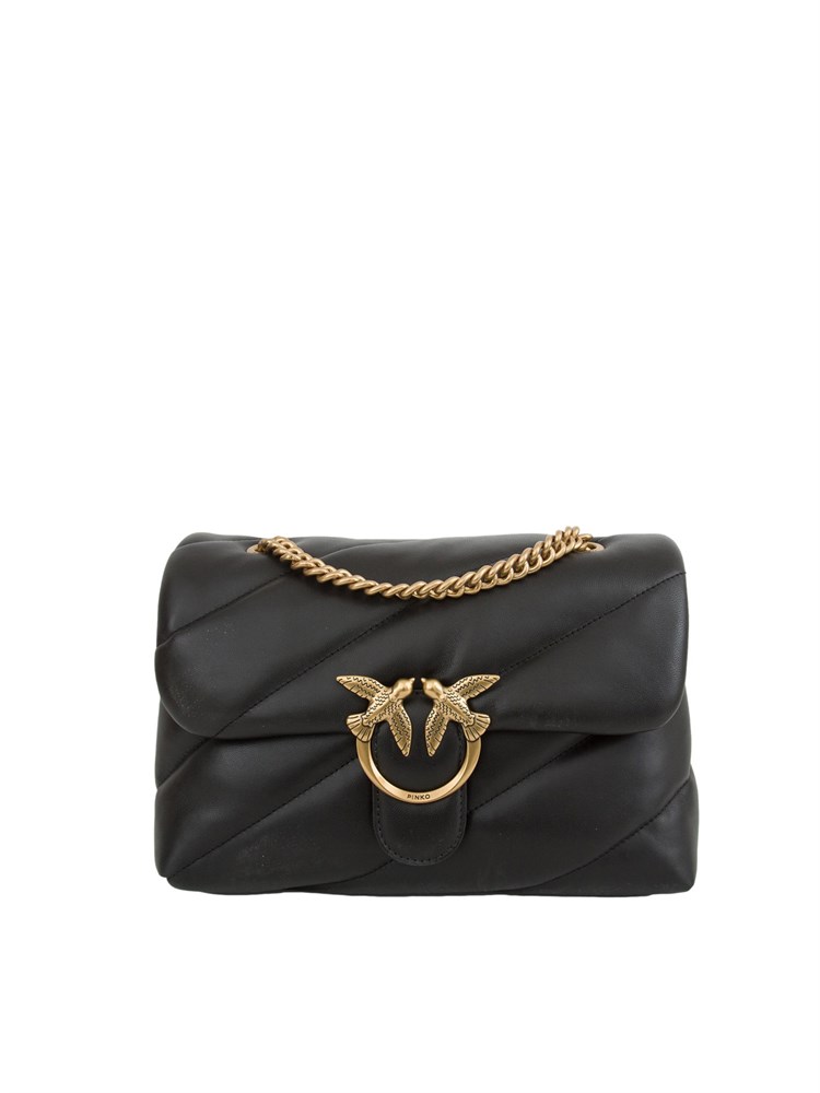 Borsa Pinko Classic Love Bag Puff Maxi Quilt nero