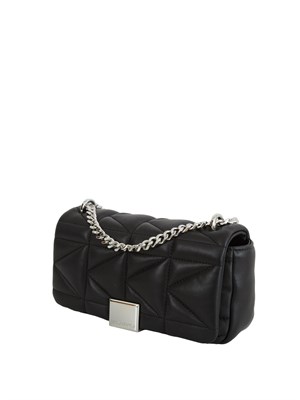 Borsa K/Kuilt Karl Lagerfeld in pelle nera in DONNA