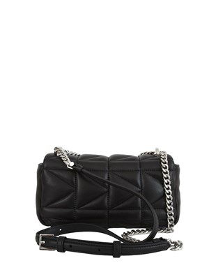 Borsa K/Kuilt Karl Lagerfeld in pelle nera in DONNA