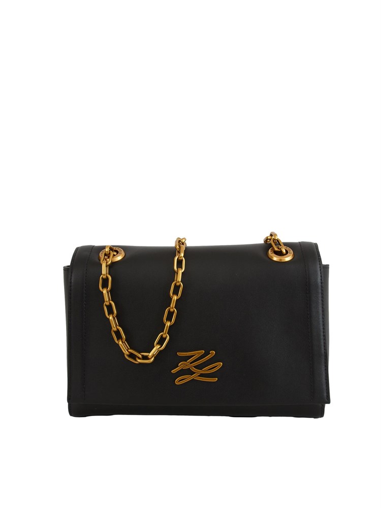 Borsa Karl Lagerfeld in pelle nera