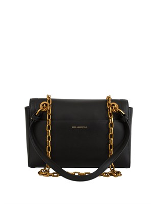 Borsa Karl Lagerfeld in pelle nera in DONNA