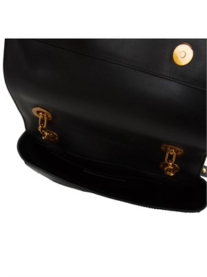 Borsa Karl Lagerfeld in pelle nera in DONNA