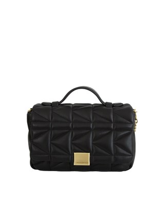 Borsa K/Kuilt Karl Lagerfeld in pelle nera in DONNA