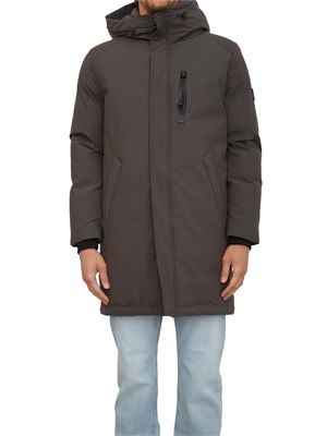 Giaccone imbottito Antony Morato in tessuto tecnico antigoccia verde in UOMO