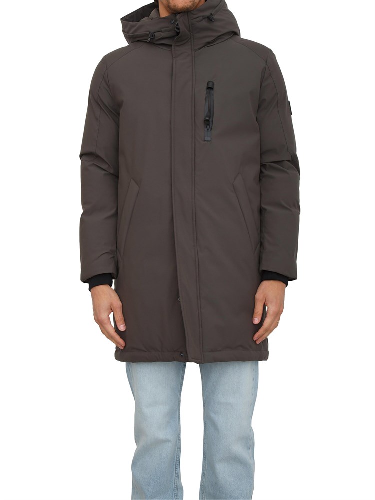 Giaccone imbottito Antony Morato in tessuto tecnico antigoccia verde