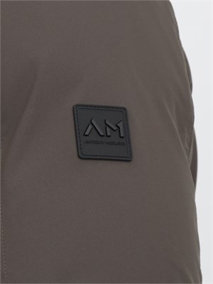 Giaccone imbottito Antony Morato in tessuto tecnico antigoccia verde in UOMO