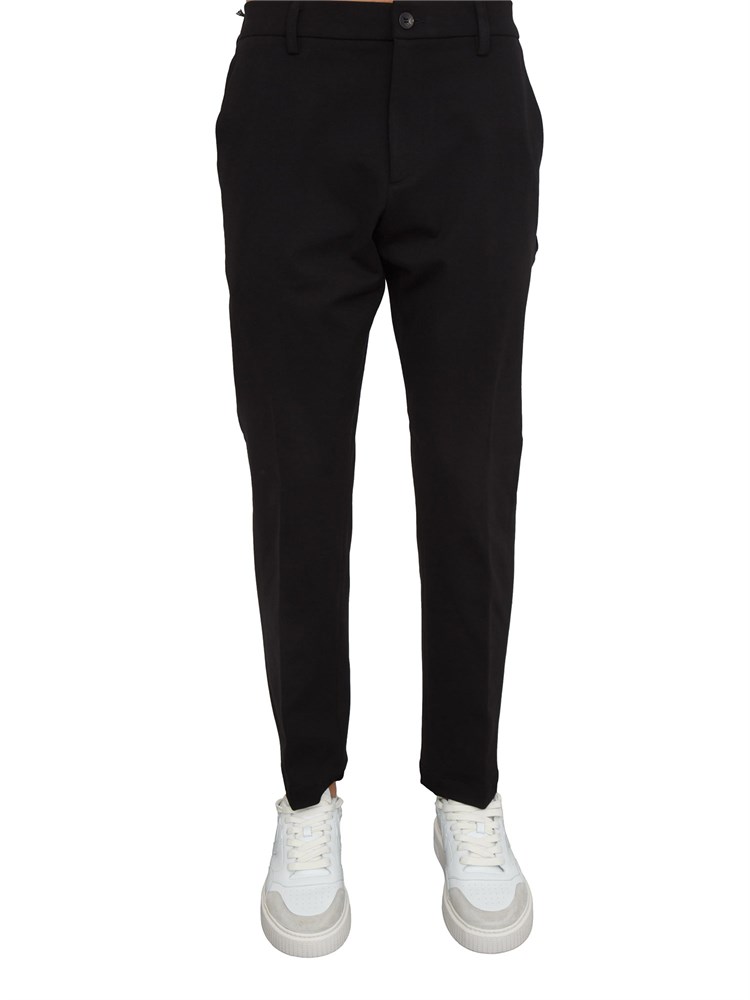 Pantaloni Siviglia uomo in jersey stretch nero