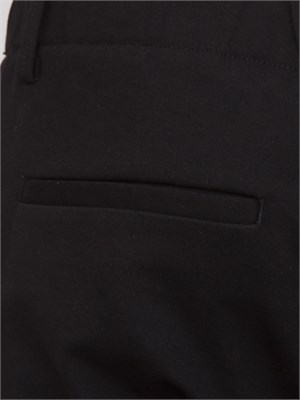 Pantaloni Siviglia uomo in jersey stretch nero in UOMO