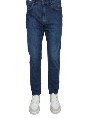Jeans Siviglia uomo in blu denim in UOMO
