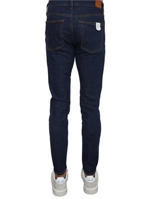 Jeans Siviglia uomo slim fit in denim blu in UOMO