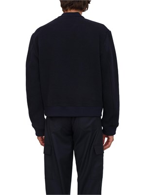 Giubbino bomber Etro uomo misto lana double blu in UOMO