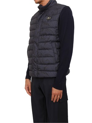 Gilet imbottito Etro uomo in nylon blu stampa Paisley in UOMO