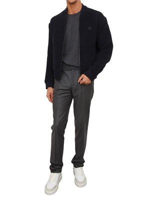 Pantaloni Etro uomo in misto lana grigio in UOMO