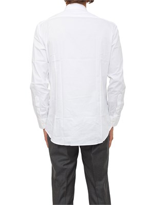 Camicia Etro uomo in cotone bianco con logo in UOMO