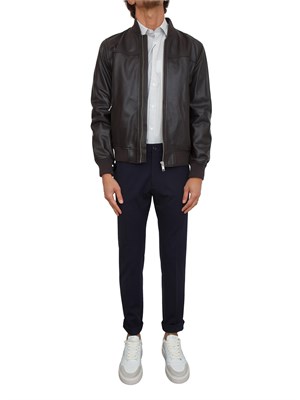 Camicia Liu Jo uomo in cotone stretch con micro fantasia geometrica. in UOMO