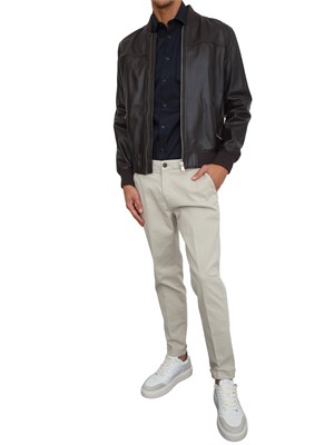 Camicia Liu Jo uomo in cotone stretch blu in UOMO