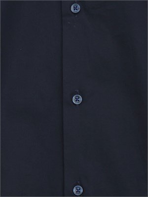 Camicia Liu Jo uomo in cotone stretch blu in UOMO