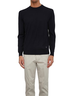 Maglia Liu Jo uomo in misto lana blu in UOMO