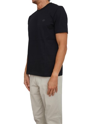 T-shirt Liu Jo uomo in cotone nero in UOMO