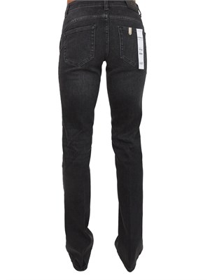 Jeans Liu Jo donna bottom up in denim nero lavaggio used in DONNA