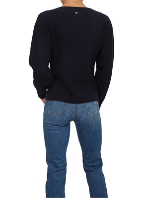 Maglia Liu Jo donna in lana e cashmere blu in DONNA