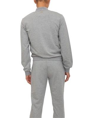 Felpa Liu Jo donna in viscosa grigia con perle in DONNA