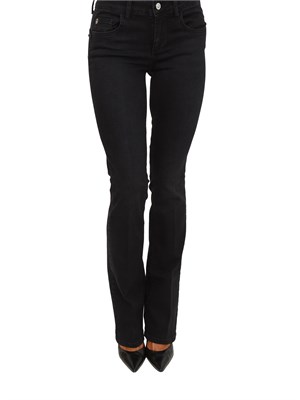 Jeans bottom up Liu Jo donna in denim nero in DONNA