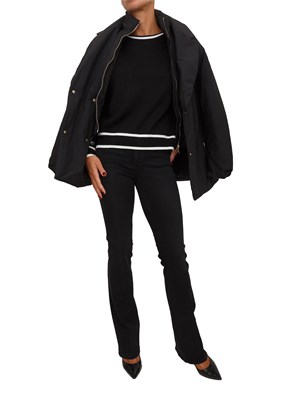 Jeans bottom up Liu Jo donna in denim nero in DONNA