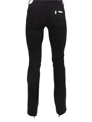 Jeans bottom up Liu Jo donna in denim nero in DONNA