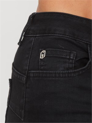 Jeans bottom up Liu Jo donna in denim nero in DONNA