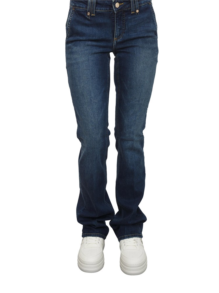 Jeans Liu Jo donna bottom up in denim blu lavaggio used