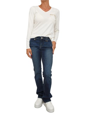 Jeans Liu Jo donna bottom up in denim blu lavaggio used in DONNA